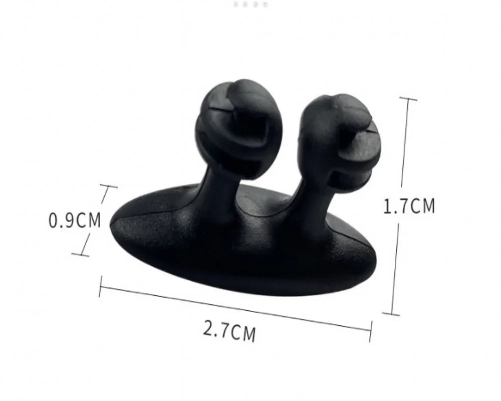 Car Dashboard Phone Charger Cable Manager Hook Headphone Line Organizer Clasp Clamp Holder Auto Interior Accessories