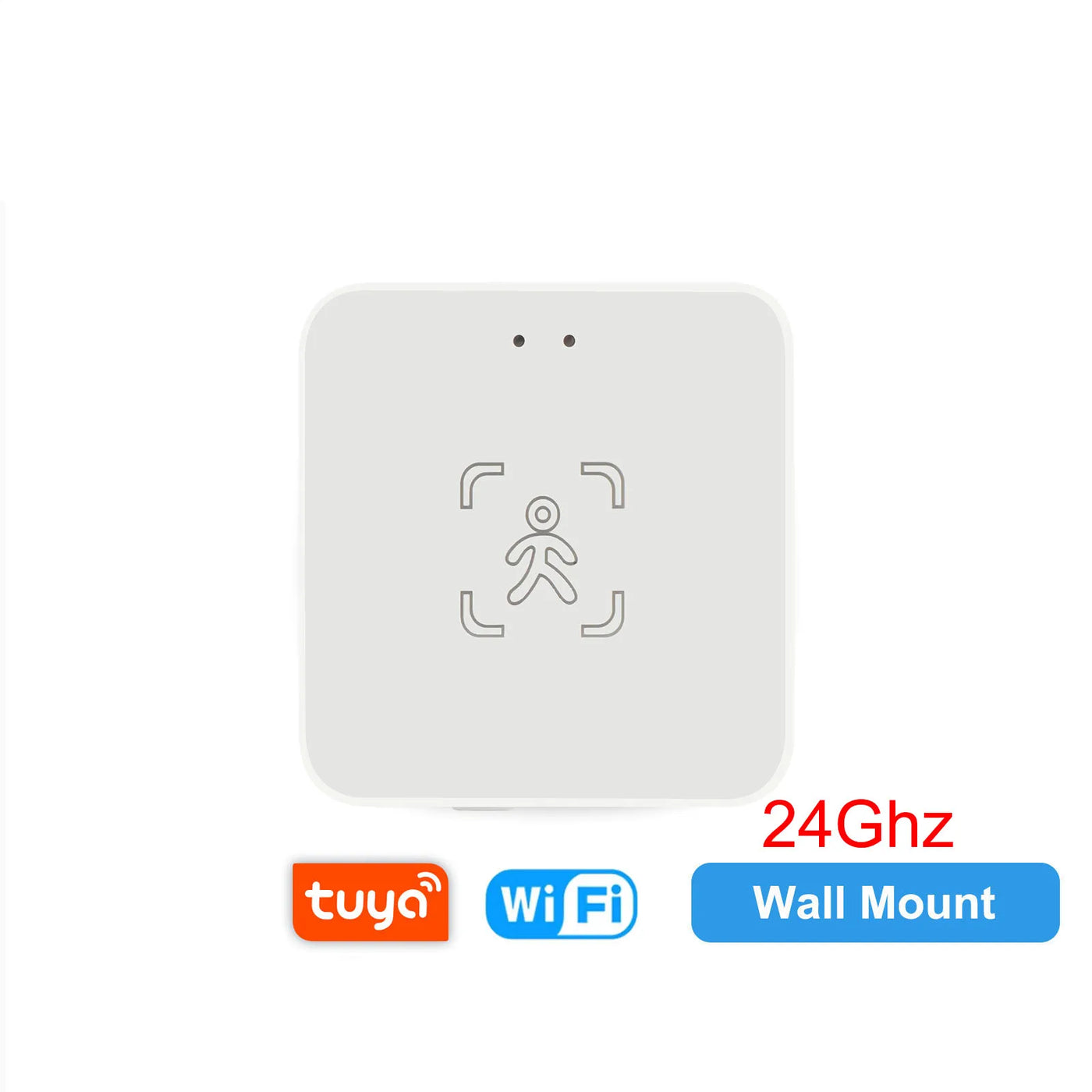 Tuya Zigbee/WiFi Smart Human Presence Sensor MmWave Radar Detection Luminance/Distance Detection For Z2M Support Home Assistant