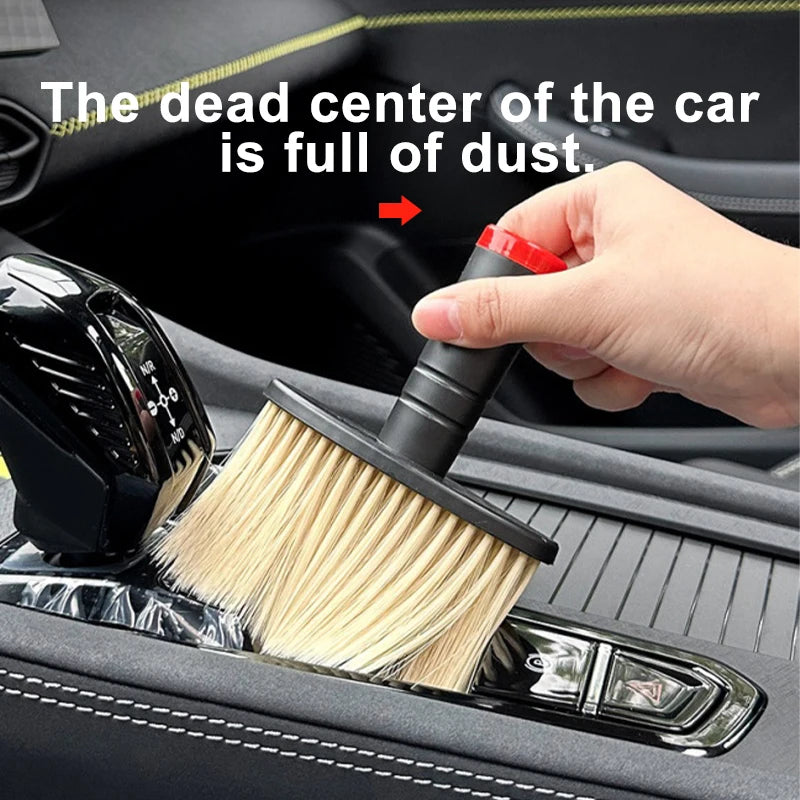 Car Interior Cleaning Brush Soft Bristles Dust Removal Brush Auto Air Outlet Gaps Duster for Car Detailing Clean Tool