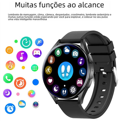 KESHUYOU 2025 New Watch 6 Smart Watch Bluetooth Call Health Monitoring Alarm Clock Fashion Sports Watch