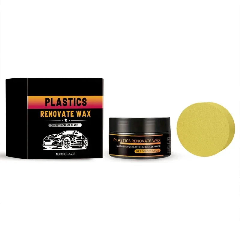 Black Shine Tire Wax - Durable, Long-Lasting Protection & Restoration for Car, Bike, and Motorcycle Tires Accessories
