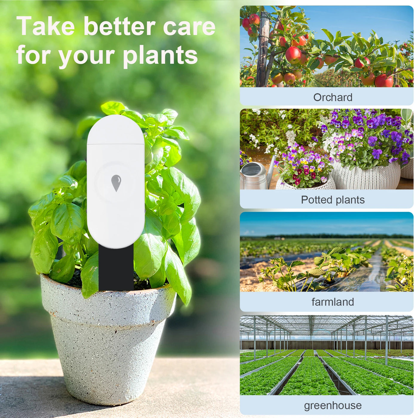 Tuya Zigbee Temperature Humidity Moisture Detector Smart Soil Tester Moisture Sensor Real Time Monitor Support Home Assistant Z2