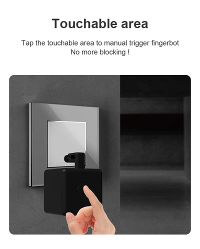 Tuya Zigbee Smart Fingerbot Switch Bot Remoter Garage Curtains Button Robot Pusher Work With Alexa Google Home Voice Assitant