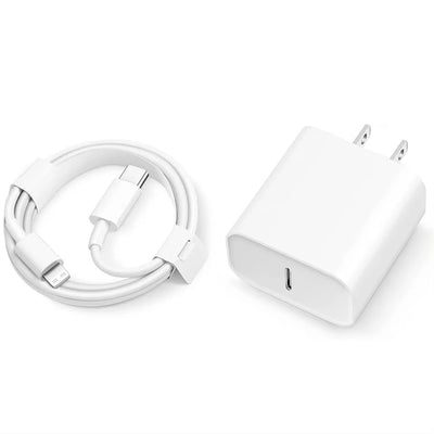NNBILI PD 20W Fast Charger For iPhone 11 12 13 14 Pro Max XR X XS Max 8 Plus Phone Charger 3.3ft Cable Fast Charging Accessories