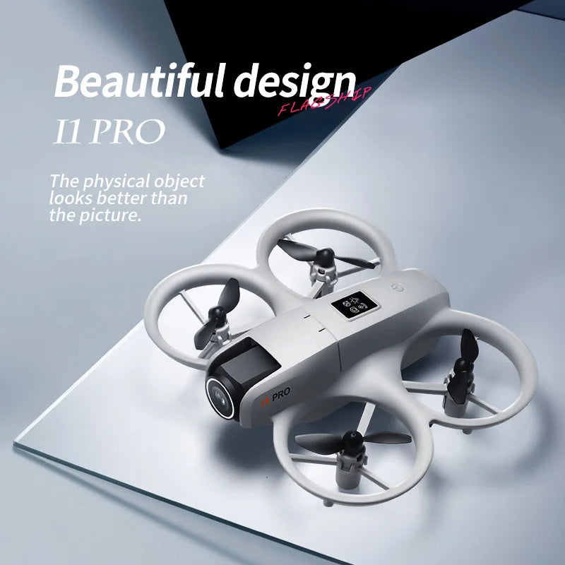 2025 New i1PRO Mini Drones 8K Aerial Photography Machine Dual Camera HD FPV Quadcopter Five-side Obstacle Avoidance Foldable UAV