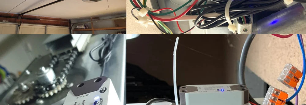 Tuya WiFi Switch Garage Door Controller Smart Door Opener Work with Alexa Google Home Smart Life Tuya APP Control No Hub Require