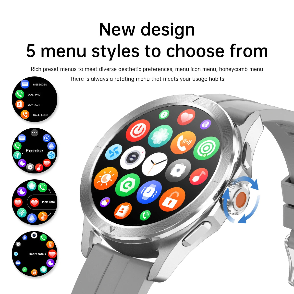 S4 Ultra For Xiaomi Smart Bracelet Men Watch AMOLED HD Screen Bluetooth Call GPS Trajectory NFC Heart Rate Compass SmartWatches