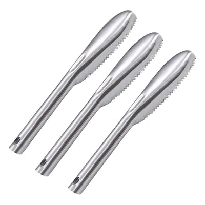 Fast Remove Fish Skin Scaler Brush， Stainless Steel Fish Scales Graters Scraper Easy Kitchen Cleaning Descaler Tool