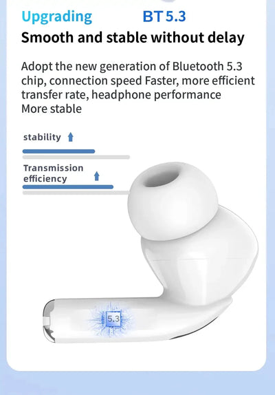 Tideboom W01 TWS Max Wireless Bluetooth Earphones In Ear Earbuds Sport Noise Cancelling Headset For iPhone Android Headphone