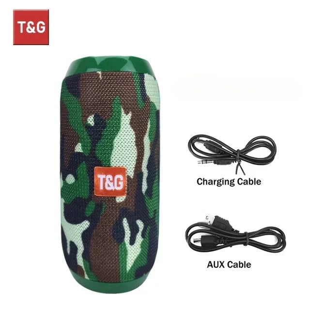 TG117 Bluetooth Speakers Portable Wireless Sound Box  Outdoor Waterproof Stereo Surround Supports TF Radio altavoz bluetooth