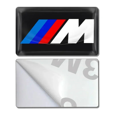 2/5/10Pcs Carbon Fiber Steering Wheel Car Emblem 3D Stickers For BMW F30 F10 E90 F20 E46 E60 E70 E39 E36 E87 X7 E92 E91 X7 X6