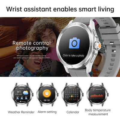 S4 Ultra For Xiaomi Smart Bracelet Men Watch AMOLED HD Screen Bluetooth Call GPS Trajectory NFC Heart Rate Compass SmartWatches