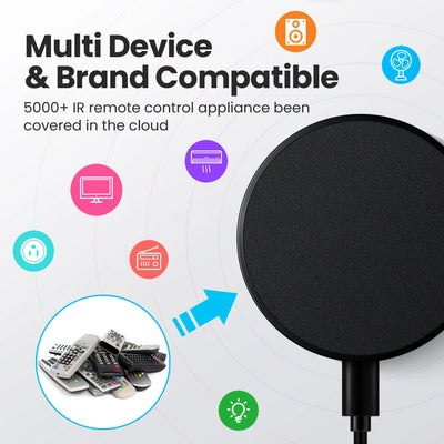 AVATTO Tuya WiFi IR Remote For Air Conditioning TV DVD AUD AC Universal Infrared Remote Control Works With Alexa, Google Home
