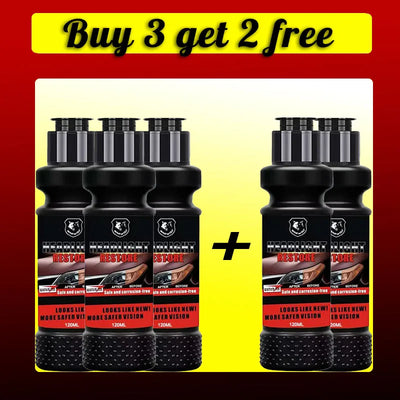 Car Headlight Restoration Liquid Polishing Kits Scratch Remover Car Headlamp Repair Tool Accessories