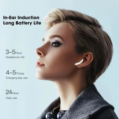 In Ear Gaming Earphones HIFI TWS Wireless Bluetooth Music Earphones For iPhone 16 15 14 Android iOS Universal Game Accessories