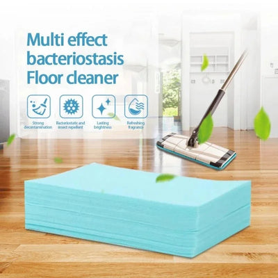 Floor Cleaner Tablets Water-Soluble Sterilizing Fragrant Bathroom Kitchen Deodorant Dirt Toilet Cleaning Sheet