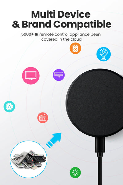 AVATTO Tuya WiFi IR Remote For Air Conditioning TV DVD AUD AC Universal Infrared Remote Control Works With Alexa, Google Home