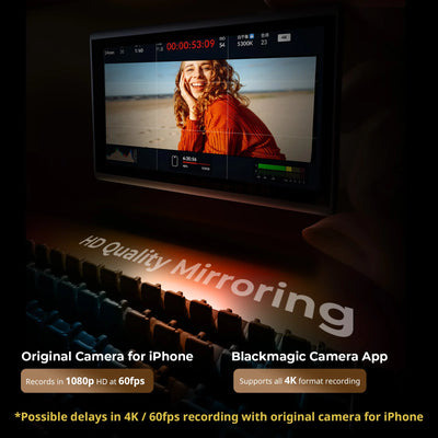 SmallRig Wireless Video Monitor for Phone Vlog Kit with Remote Control 1500mAh Battery for iPhone & Android Mobile Phone 4851