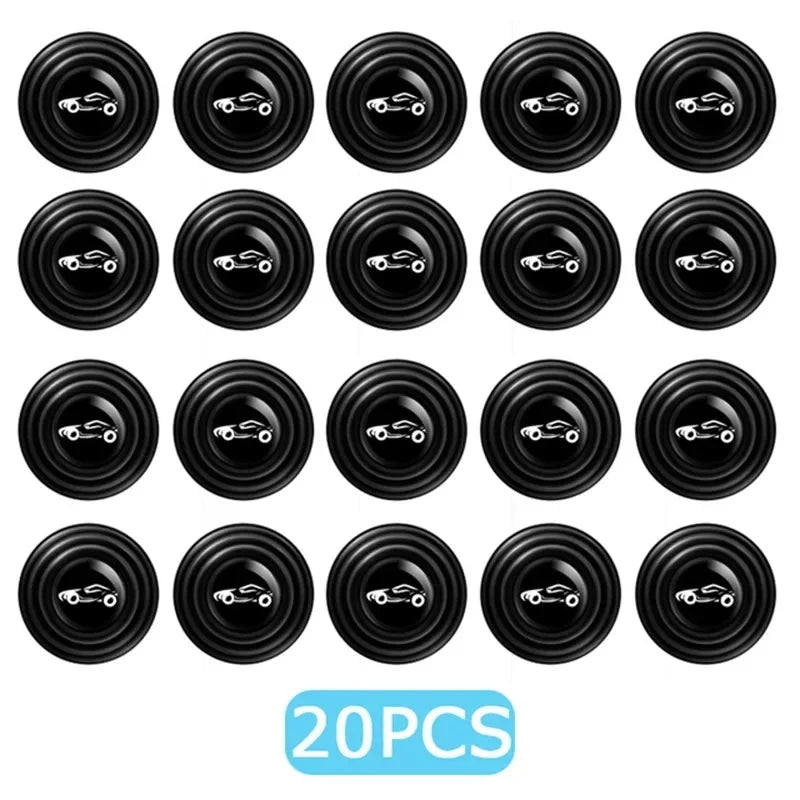Car door pads shock-absorbing and silent mat anti-collision silicone door protector stickers buffer gasket accessory