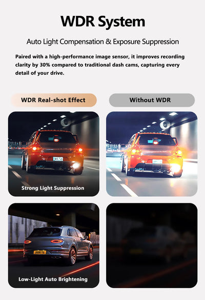 Dash Cam auto 4K WiFi Front Camera Mini Car DVR Video Recorders Night Vision 24H Parking Monitor surveillance Recording camera