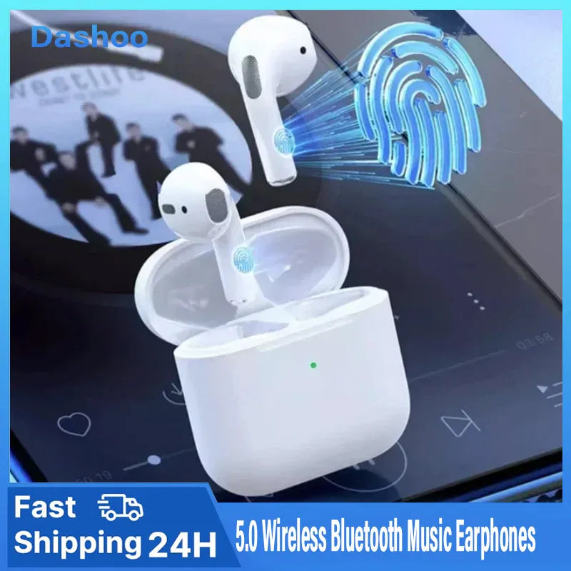 In Ear Gaming Earphones HIFI TWS Wireless Bluetooth Music Earphones For iPhone 16 15 14 Android iOS Universal Game Accessories