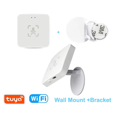 Tuya Zigbee/WiFi Smart Human Presence Sensor MmWave Radar Detection Luminance/Distance Detection For Z2M Support Home Assistant