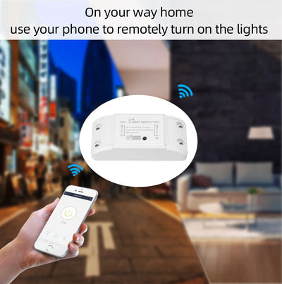 Smart Home Wifi Wireless Switch BASIC Smart Switch Module Smart Life APP Wireless Voice Remote Control Timer Switch Alexa