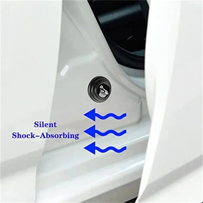 Car door pads shock-absorbing and silent mat anti-collision silicone door protector stickers buffer gasket accessory