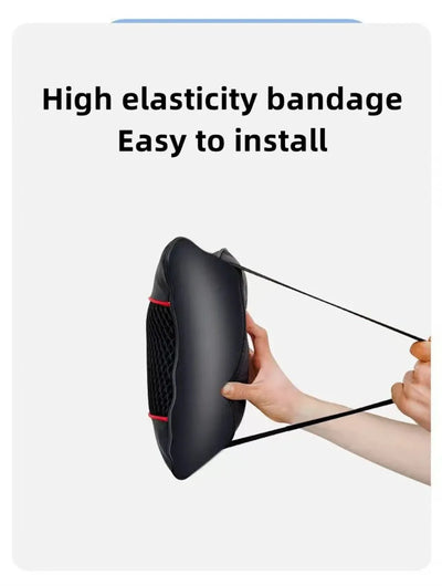 Car Universal Seat Headrest Double Side Pu Leather Neck Memory Pillow Head Support Protector Cushion Auto Travel Accessories
