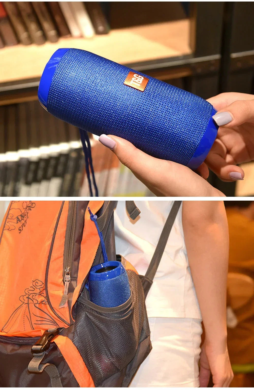 TG117 Bluetooth Speakers Portable Wireless Sound Box  Outdoor Waterproof Stereo Surround Supports TF Radio altavoz bluetooth