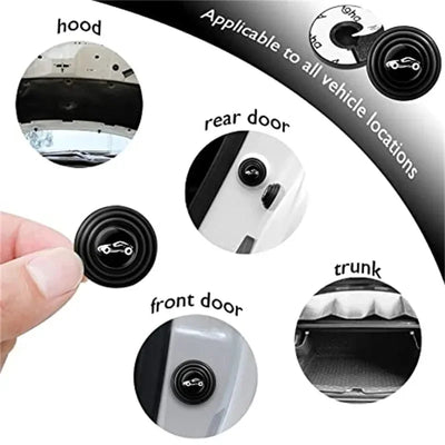 Car door pads shock-absorbing and silent mat anti-collision silicone door protector stickers buffer gasket accessory