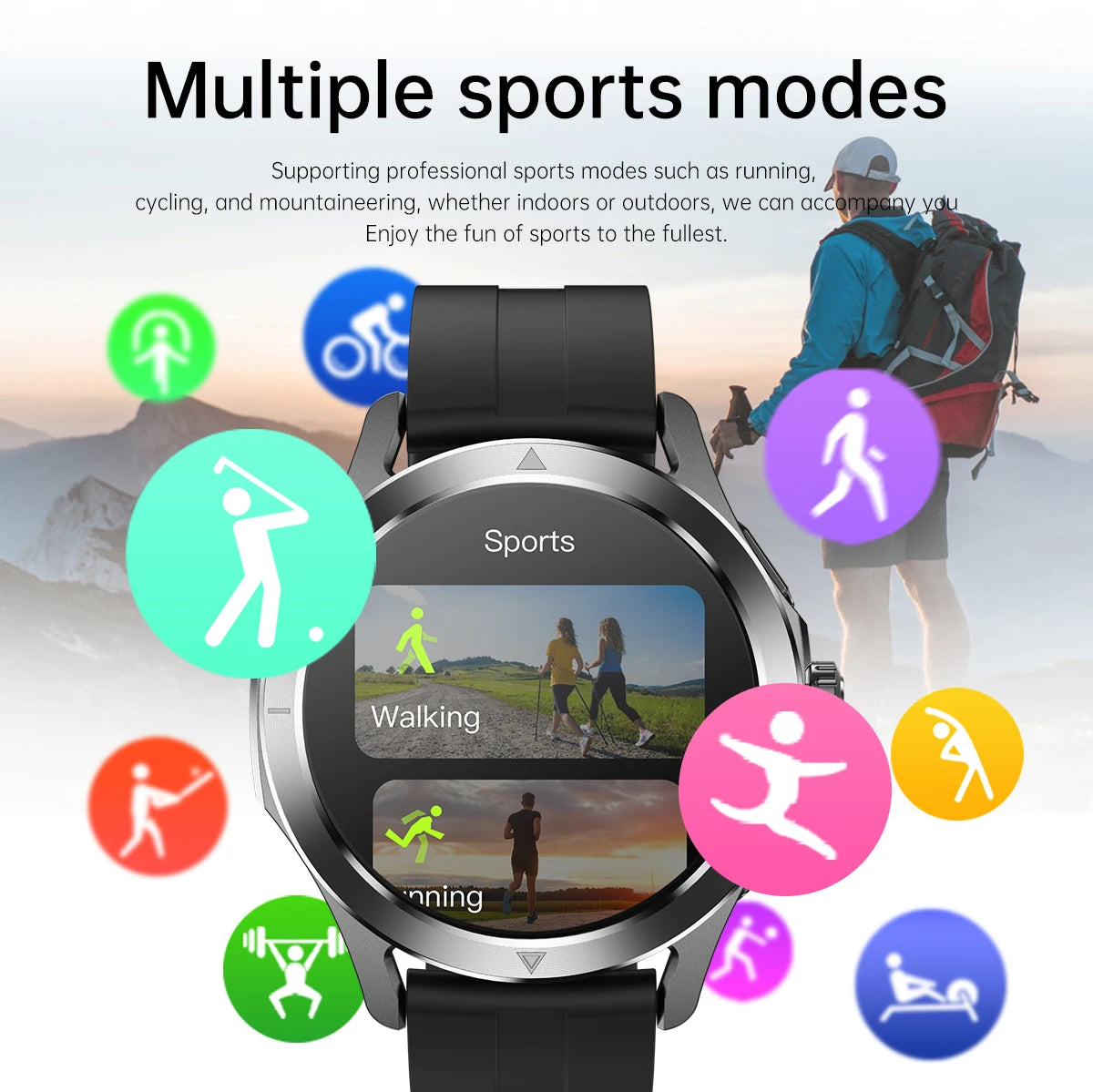 S4 Ultra For Xiaomi Smart Bracelet Men Watch AMOLED HD Screen Bluetooth Call GPS Trajectory NFC Heart Rate Compass SmartWatches