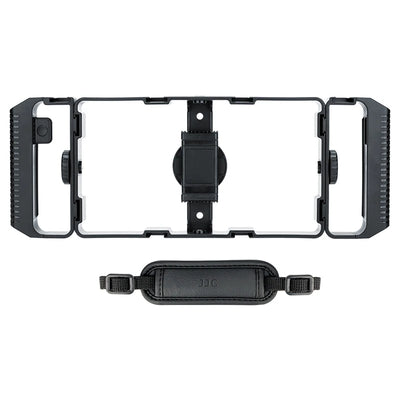 JJC Universal Smartphone Video Rig Kit with Remote Control Hand Grip Vlog Film Cage Phone Video Stabilizer Handheld Tripod Mount