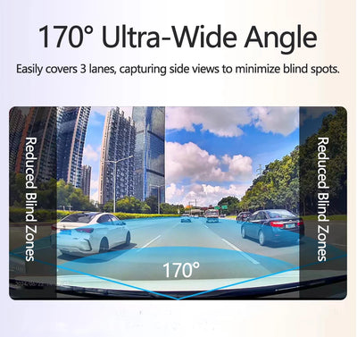 Dash Cam auto 4K WiFi Front Camera Mini Car DVR Video Recorders Night Vision 24H Parking Monitor surveillance Recording camera