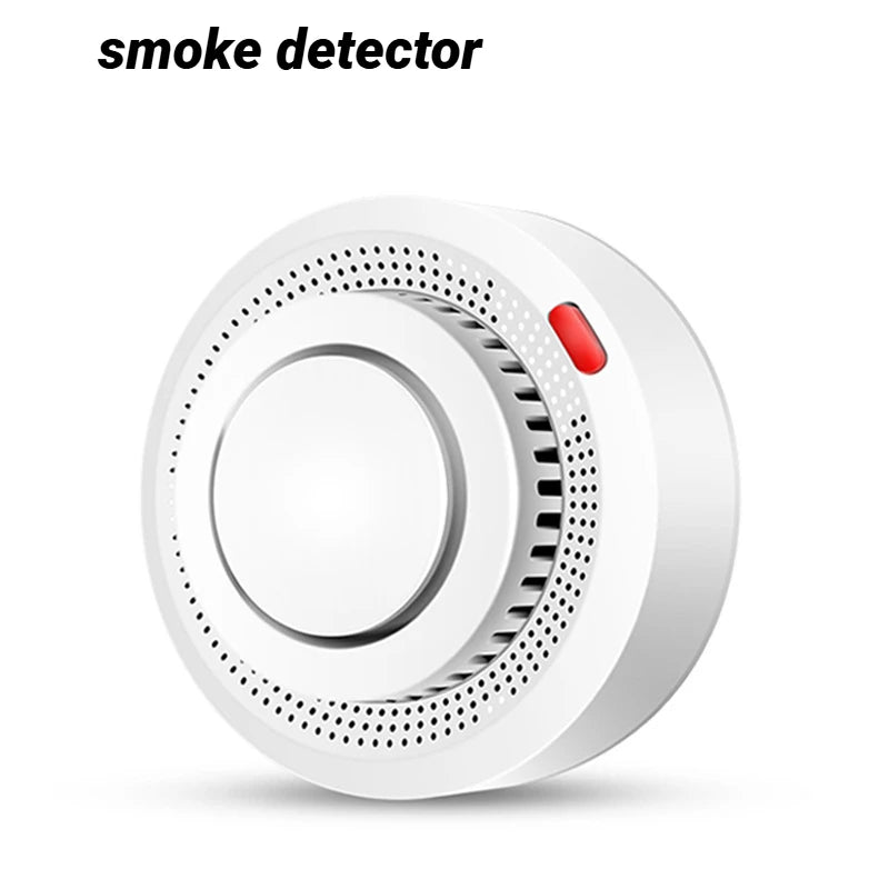 Smart Home Security Kit | Door Magnetic Sensor+smoke Alarm Amplifier Temperature And Humidity Monitor | Wireless Smart Home