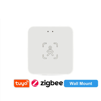 Tuya Zigbee/WiFi Smart Human Presence Sensor MmWave Radar Detection Luminance/Distance Detection For Z2M Support Home Assistant