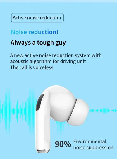 Tideboom W01 TWS Max Wireless Bluetooth Earphones In Ear Earbuds Sport Noise Cancelling Headset For iPhone Android Headphone