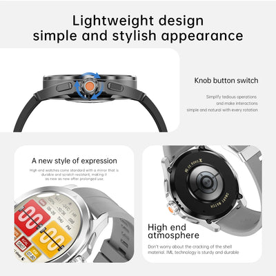S4 Ultra For Xiaomi Smart Bracelet Men Watch AMOLED HD Screen Bluetooth Call GPS Trajectory NFC Heart Rate Compass SmartWatches
