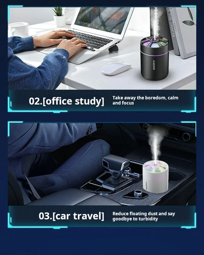 Mini USB Air Purifier Car Home Bedroom Portable Purification Device for Vehicle Interior Air Quality Improvement