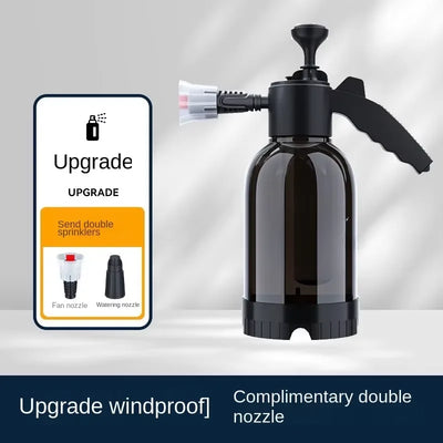 Car wash foam spray can high pressure hand spray car wash pot 2L dual-purpose car wash spray head watering garden spray pot