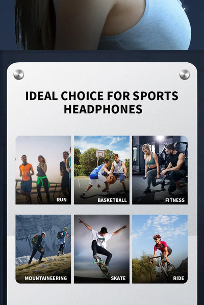 Xiaomi Mijia Bone Conduction Earphones Bluetooth 5.3 Sports Wireless Headphones Ear Hook Waterproof Headset for Running Driving