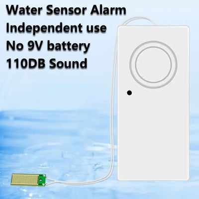Independent Water Leakage Alarm Security Alarm System Overflow Level Water Leak Sensor Waterproof Mini Sound Alarm Kitchens