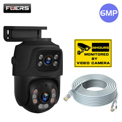Fuers H.265 4CH POE DIY System Video Surveillance Security System Kit  Camera Surveillance CCTV Face Audio Video Recorder