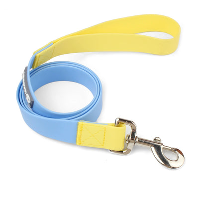 WAOPET PVC Waterproof Dog Collar for Large Medium and Small Dogs Pet Training Walking Dog German Shepherd Malinois New 2025