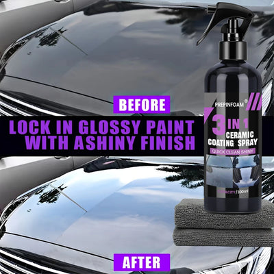 3 in 1 Car Ceramic Nano Coating Liquid Coatin Nano Crystal Hydrophobic Layer Polishing Paint Coating Agent Polish Nanos Coatings