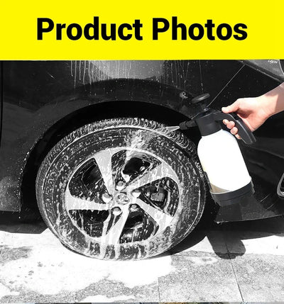 Car wash foam spray can high pressure hand spray car wash pot 2L dual-purpose car wash spray head watering garden spray pot