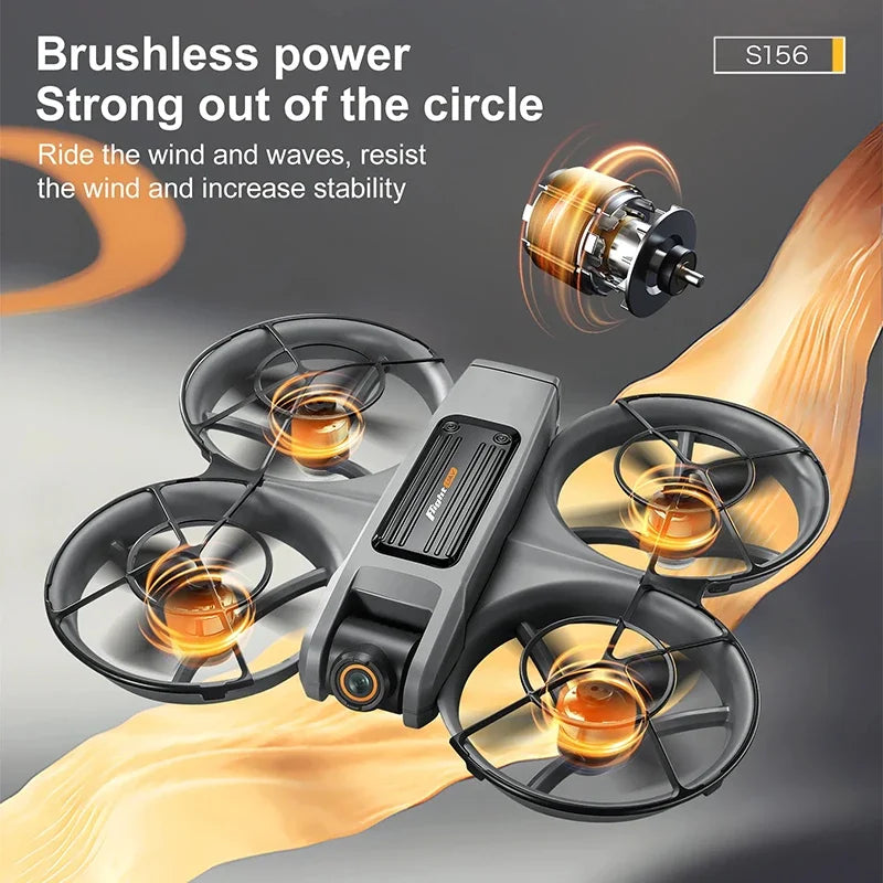 Xiaomi S156 Drone Professional 8K Camera with 5G WiFi FPV UAV Screen Remote Control and Obstacle Avoidance Quadcopter 2025 New
