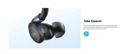 Soundcore by Anker Sport X20 True-Wireless Workout Earbuds Ear Hooks Earphone Bluetooth Wireless Bluetooth Headphones