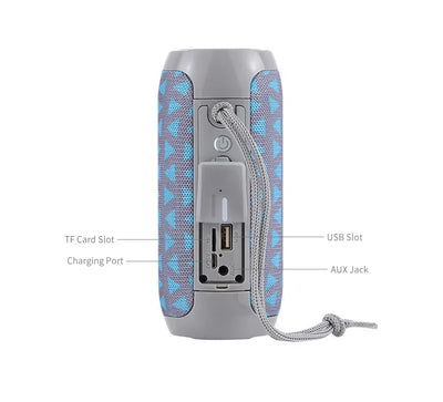 TG117 Bluetooth Speakers Portable Wireless Sound Box  Outdoor Waterproof Stereo Surround Supports TF Radio altavoz bluetooth