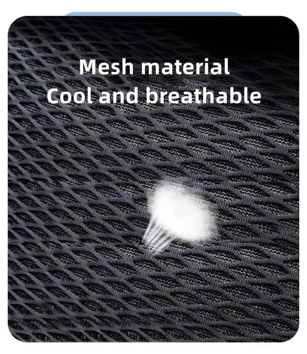 Car Universal Seat Headrest Double Side Pu Leather Neck Memory Pillow Head Support Protector Cushion Auto Travel Accessories